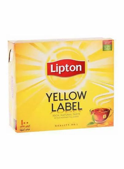 Picture of Lipton Yellow Label 100 Tea Bags