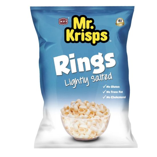 Picture of Mr. Krisps Rings Lightly Salted 20gm