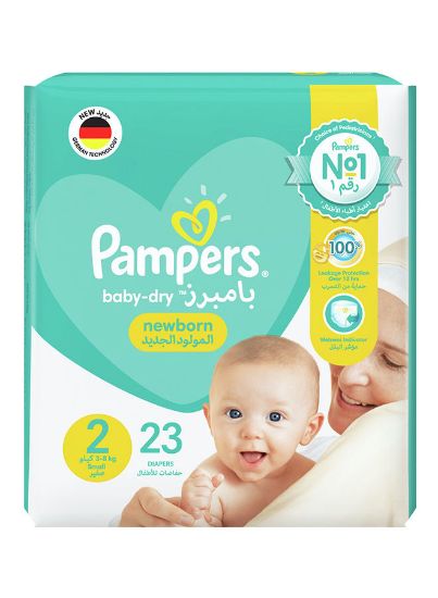 Picture of Pampers Baby Diaper Small (Size 2) 23's