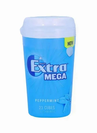 Picture of Wrigley's Extra Mega Peppermint Chewing Gum 23Pieces 51.5gm