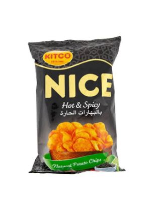 Picture of Kitco Nice Hot & Spicy Potato Chips 170gm