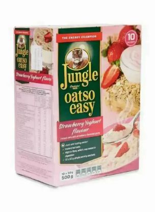 Picture of Jungle Oatso Easy Strawberry & Yoghurt Flavour 500gm