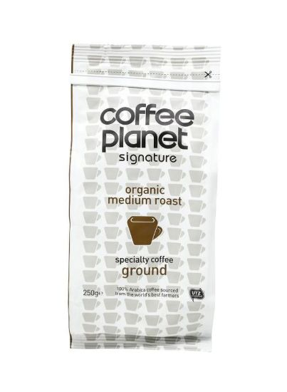 Picture of Coffee Planet Signature Organic Medium Roast Specialty Coffee Ground 250gm