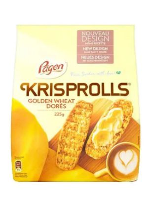 Picture of Krisprolls Rusk Golden Wheat Dores 225gm