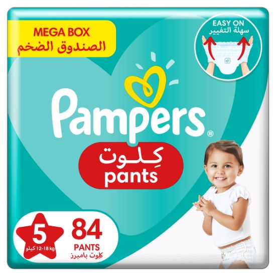 Picture of Pampers Baby Pants Mega Box Size 5 84'S