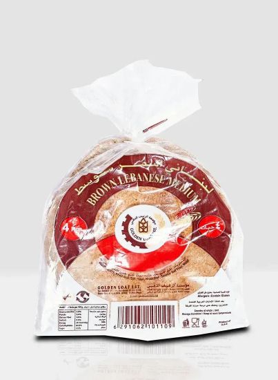 Picture of Golden Loaf Bread Lebanese Brown Medium 1pack