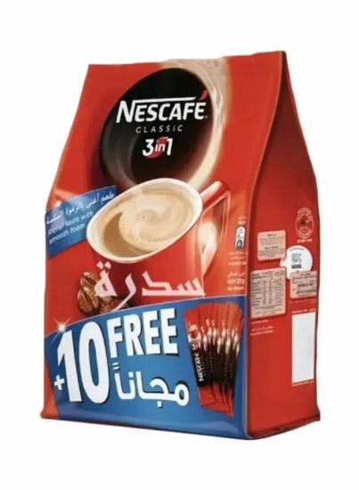 Picture of Nescafe 3In1 Classic Instant Coffee Pouch 40x20gm