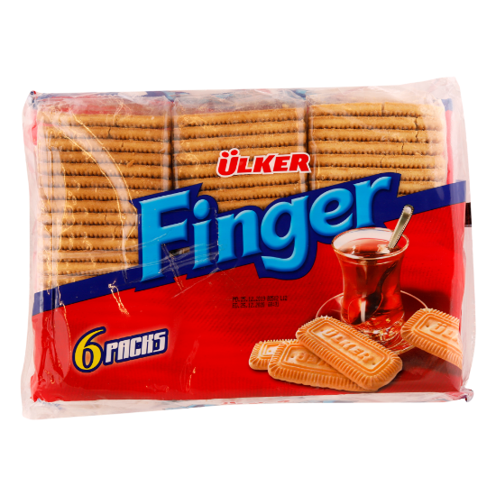 Picture of Ulker Finger Biscuits 6 Packs 900gm