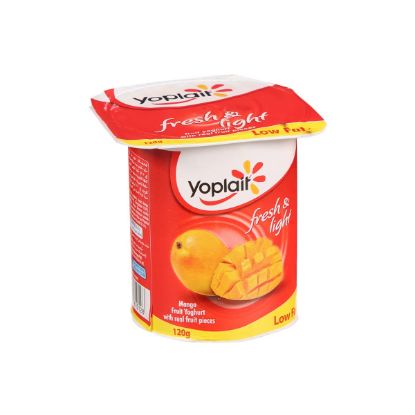 Picture of Yoplait Low Fat Mango Fruit Yoghurt, 120gm