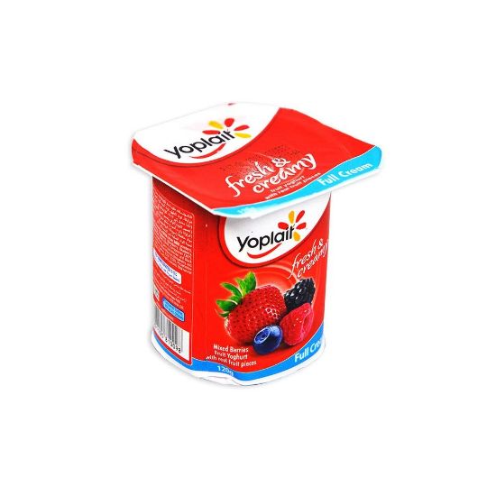 Picture of Yoplait Mixed Berries Fruit Yoghurt Full Cream, 120gm