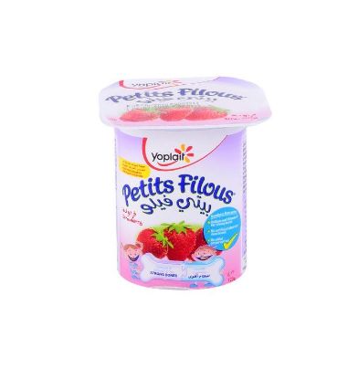 Picture of Yoplait Petits Filous Strawberry Yoghurt 120gm