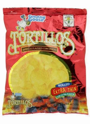 Picture of Granny Goose Tortillos Bbq 100gm