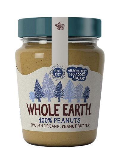 Picture of Whole Earth Peanut Butter Smooth 100% 227gm