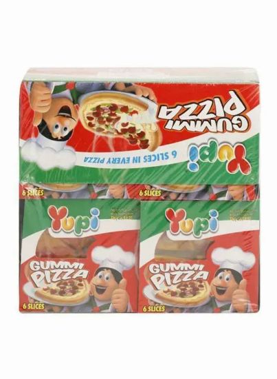 Picture of Yupi Gummi Pizza 6 Slices 24x22.5gm