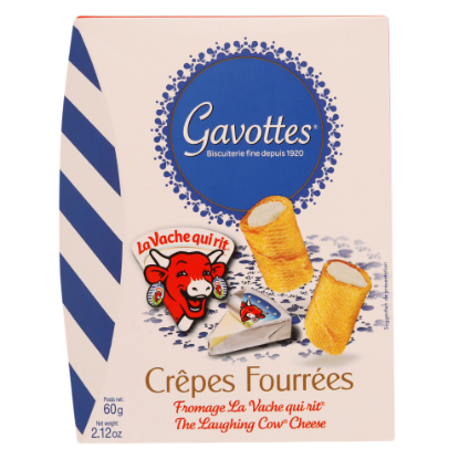 Picture of Gavottes Crepe Fourrees The Laughing Cow Cheese 60gm