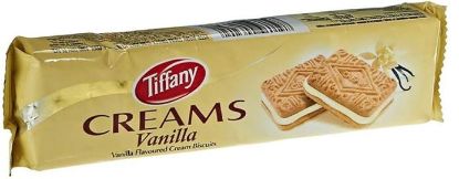 Picture of Tiffany Creams Vanilla Flavoured Cream Biscuit 84gm