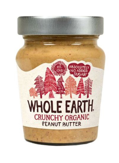 Picture of Whole Earth Crunchy Organic Peanut Butter 227gm