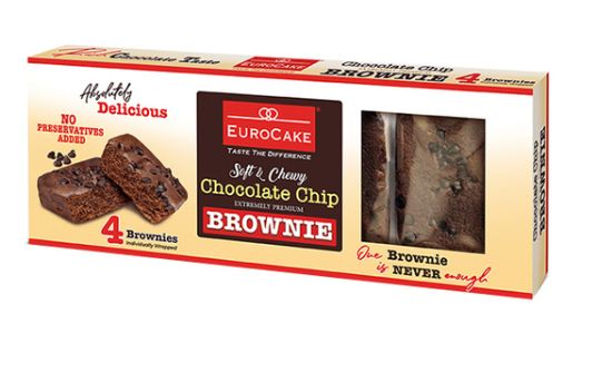 Picture of Eurocake Brownie Choco Chip 70gm