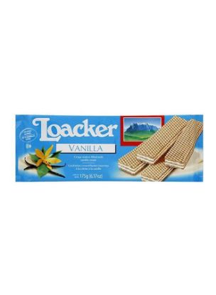 Picture of Loacker Vanille Crispy Wafers 175gm