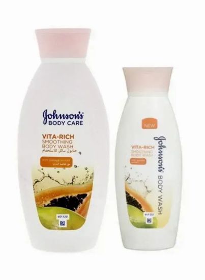 Picture of Johnson Baby Wash Papaya Extract (400ml+250ml FREE)