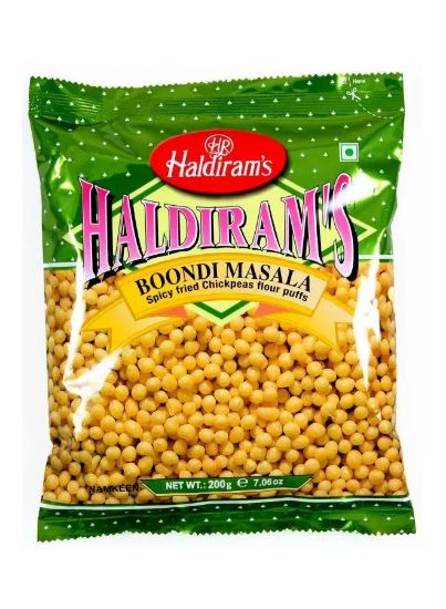 Picture of Haldiram's Boondi Masala Spicy Fried Chickpeas Flour Puffs 200gm