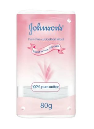 Picture of Johnson Pure Cotton Wool 80gm