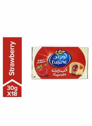 Picture of L'Usine Cup Cake Strawberry 30gm