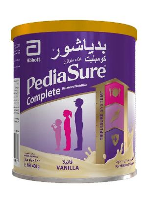 Picture of Abbott Pediasure Complete Triple Sure Formula Vanilla For 1-3Years 400gm