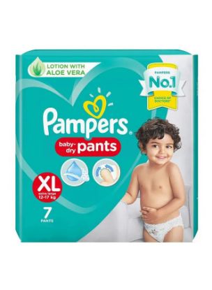 Picture of Pampers Baby-Dry Pants Size 7 12-17kg 35's