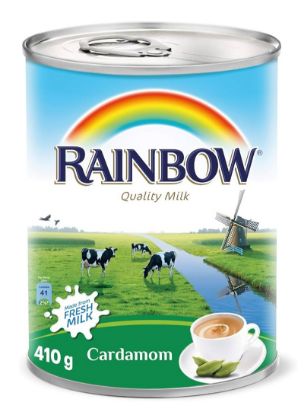 Picture of Rainbow Evaporated Milk With Cardamom 410gm