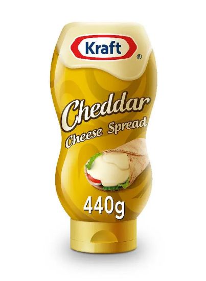 Picture of Kraft Cheese Spread Squeeze Original 440gm