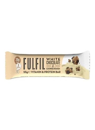 Picture of Fulfil White Chocolate & Cookie Protein Bar 55gm