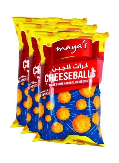 Picture of maya's Cheese Balls Corn Snack 80gm