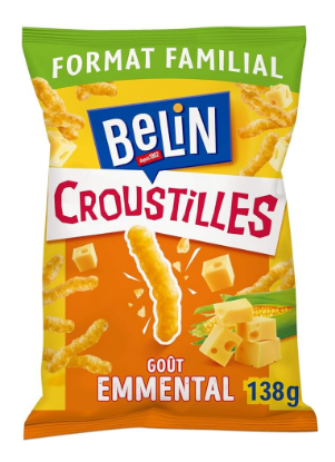 Picture of Belin Croustilles Emmental Family 138gm