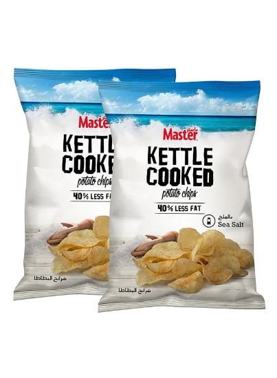 Picture of Master Chips Kettle Sea Salt 2x170gm