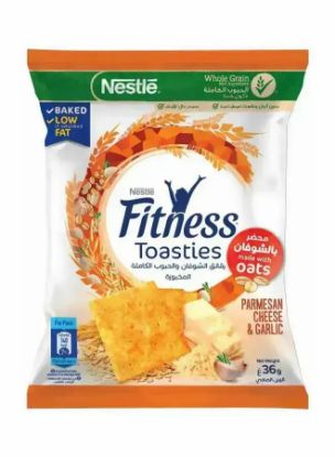 Picture of Nestle Fitness Baked Toasties Cheese & Garlic 36gm