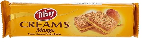 Picture of Tiffany Creams Mango Flavoured Cream Biscuit 84gm