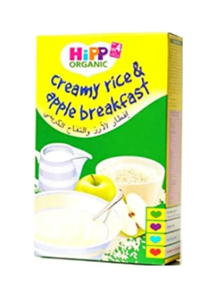 Picture of Hipp Breakfast Cereal Cream Rice & Apple 160gm