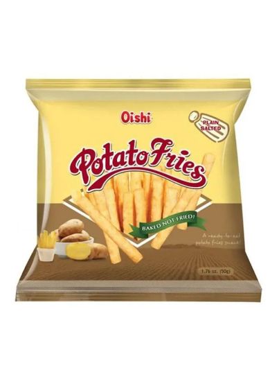 Picture of Oishi Potato Fries Plain Salted 50gm