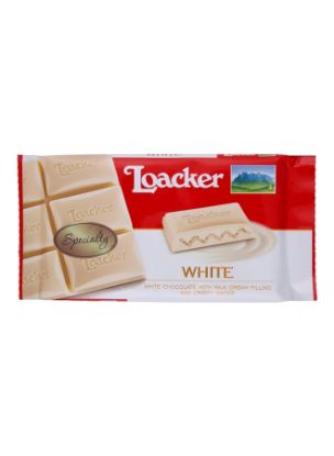 Picture of Loacker Chocolate Bar White 87gm