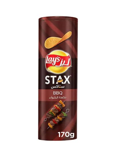 Picture of Lay's Chips Stax Bbq 170gm