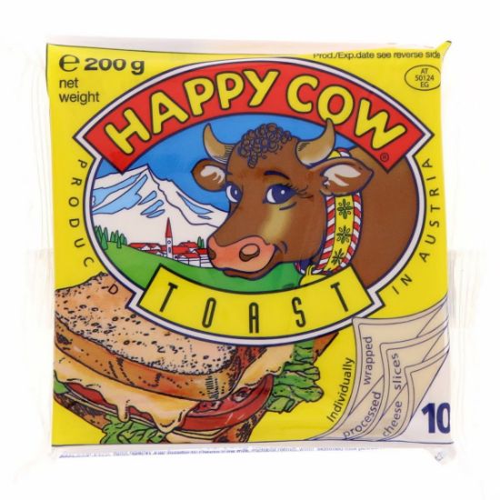 Picture of Happy Cow Slice Cheese Toast, 200g