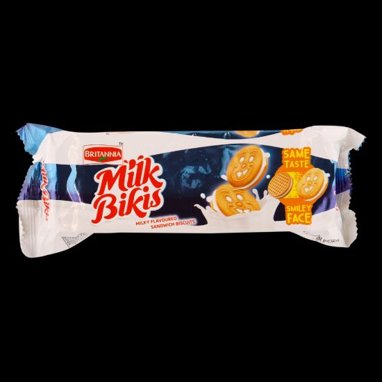 Picture of Britannia Milk Bikis Milky Sandwich Biscuits 100gm