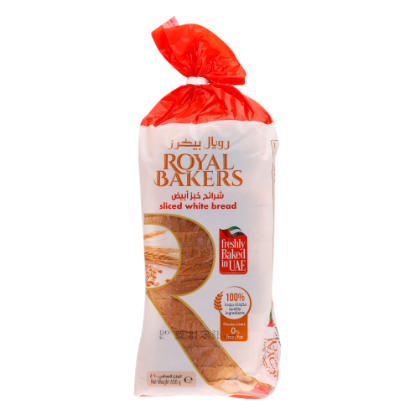 Picture of Royal Bakers Slice Bread White Large 615gm