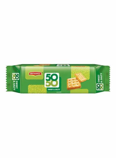 Picture of Britannia 50-50 Sweet & Salty Crackers 71gm