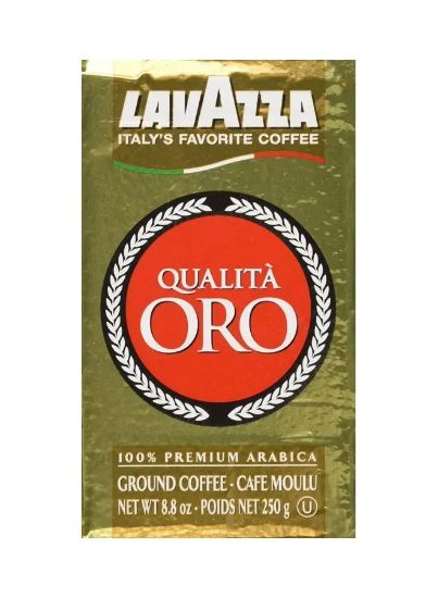 Picture of Lavazza Ground Coffee Quality Oro Pack 250gm