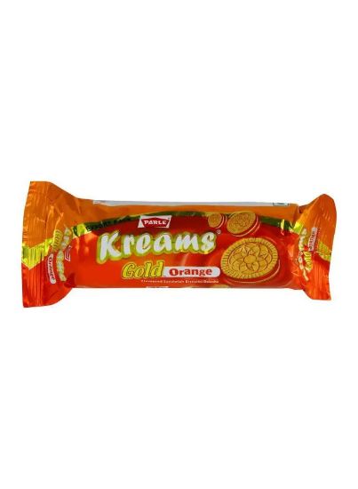 Picture of Parle Biscuit Kreams Gold Orange 75gm