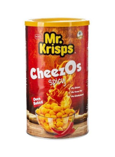 Picture of Mr.Krisps Spicy Hot Cheezos 80gm