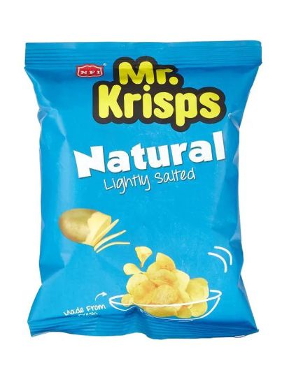 Picture of Mr Krisps Natural Lightly Salted Chips 20Gm