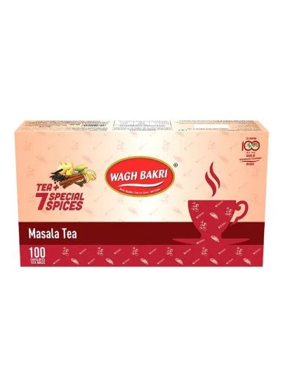 Picture of Wagh Bakri Masla Chai Tea Bag 100Bags 200gm